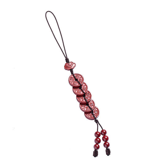 朱砂五帝钱挂件 商品图4