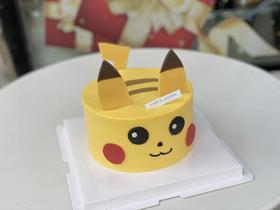 皮卡丘翻糖奶油蛋糕