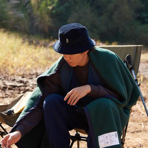 吃茶去chichaqu灯芯绒渔夫帽 商品图3