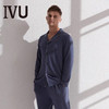 6F IVU冬季翻领撞边开衫家居套装 商品缩略图0