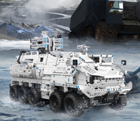  好物拼团｜军事科技迷盛宴！挑战2800部件+「流浪地球」火力装甲车限量版