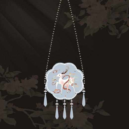 新款汉服包包日常百搭女复古流苏【浮生】汉元素斜跨单肩绣花可爱 商品图2