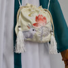 原创【荷月】手工汉服包包斜跨包汉服配饰包古风刺绣仙女流苏百搭 商品缩略图7