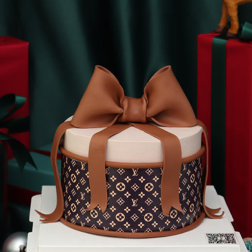 深色系LV主题蛋糕 商品图0