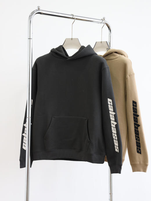 侃爷椰子第五季加绒加厚 重磅刺绣帽衫卫衣 WY576 商品图0