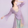 古典舞身韵练功服民族舞现代舞女纱衣仙气飘逸套装 商品缩略图4