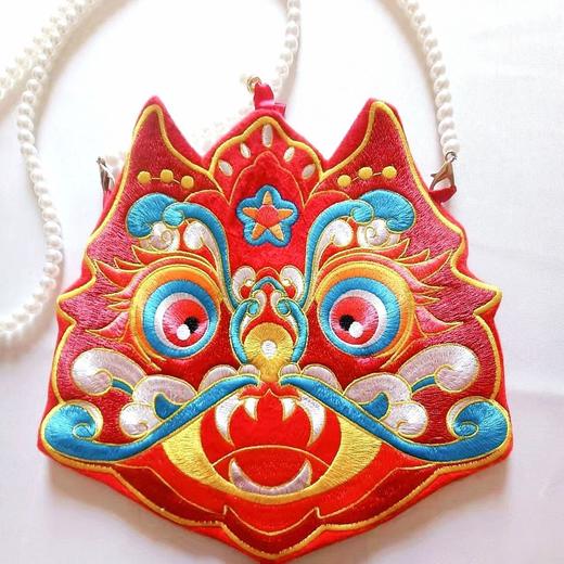 2021年原创汉服重工绣花手提包中国民族包四季百搭过年斜挎流苏包 商品图7