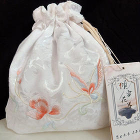 倾雪花眷原创【蝶恋花】古风斜挎手提包绣花仙女荷包汉服百搭