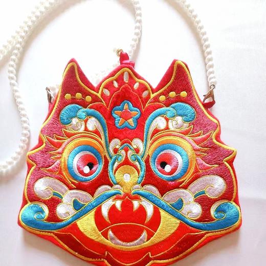 2021年原创汉服重工绣花手提包中国民族包四季百搭过年斜挎流苏包 商品图9