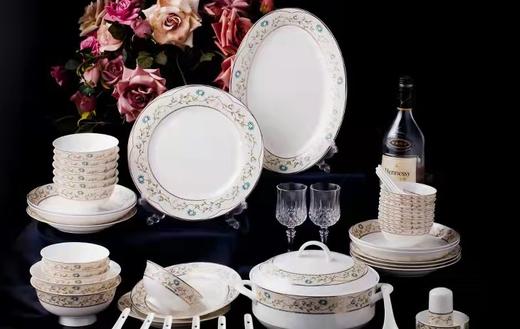 60头伊甸花园高骨瓷餐具 商品图0