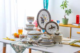 58头马 高白瓷餐具