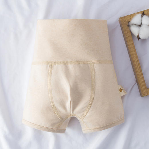 【高腰护肚 妈妈再也不担心宝宝肚受凉了】儿童内裤棉男女童彩棉超高要平角短裤护肚脐青少年内裤 商品图9