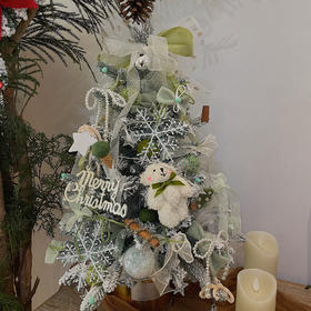 节日限定  氛围感仿真圣诞树  绿色系