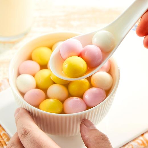 【百】思念 小小玉汤圆黑芝麻、草莓、花生 三合一小汤圆 300g 商品图3