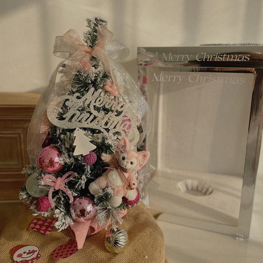 节日限定  氛围感仿真圣诞树  粉色系列 商品图1