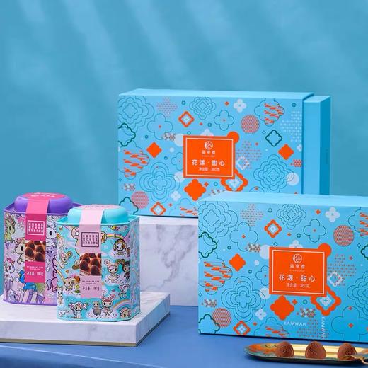 【年货节】锦华礼 花漾甜心（黑白巧克力组合）180g*2 商品图0