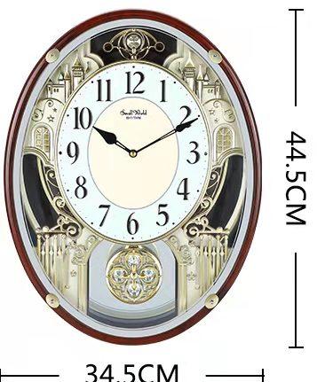 8F RHYTHM丽声  石英钟4MH865 商品图1