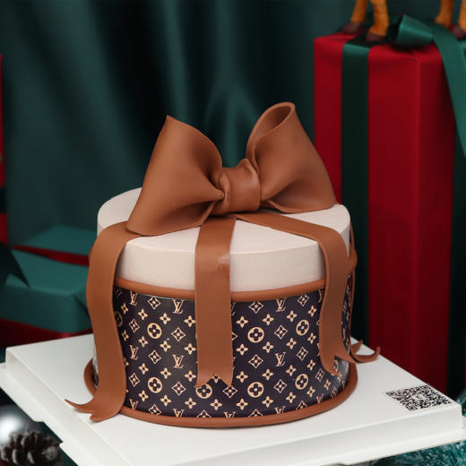 深色系LV主题蛋糕 商品图1
