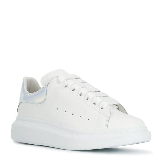 ALEXANDER MCQUEEN 麦昆男士白色幻彩镭射炫彩尾运动鞋 561580-WHVI5-9375 商品图1