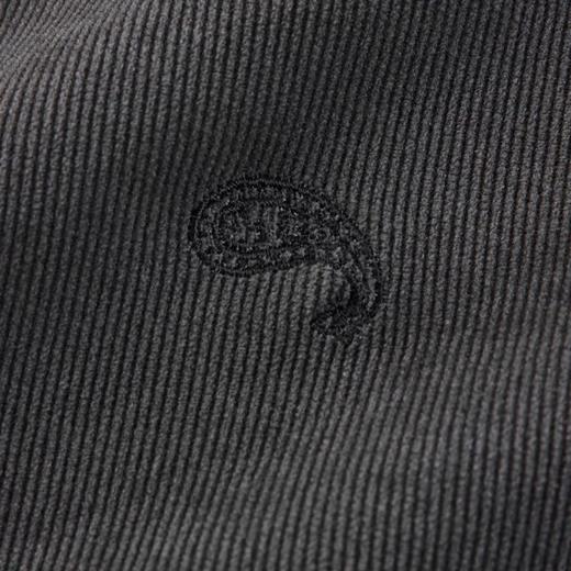 太平鸟男装 刺绣休闲裤灰色修身束脚裤潮流B2GHB4387 商品图3