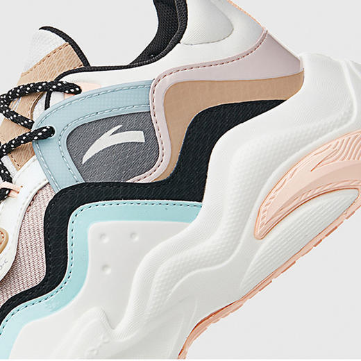 安踏MIX休闲鞋女鞋冬季运动跑鞋子综训鞋老爹鞋122218812 商品图3