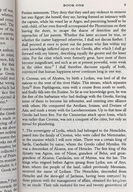 【中商原版】Wordsworth :Histories 英文原版 历史学家 Herodotus希罗多德 商品图4