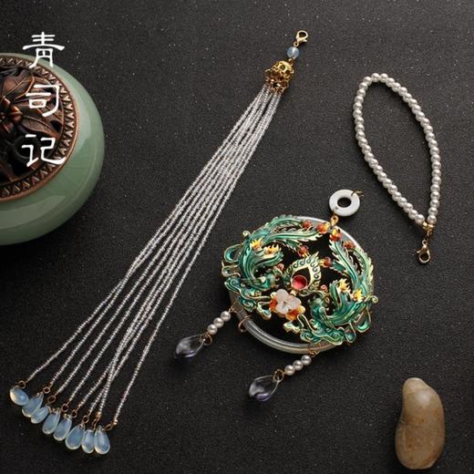 汉服装饰禁步压襟腰饰唐装饰品古风吊坠旗袍古风佩饰腰佩长流苏 商品图3