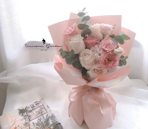 礼品花包装手工费20元（含简易包装纸、花艺师手工费）图片包装仅供参考，以花艺师根据花材实际包装款式为准，介意慎拍！ 商品图4