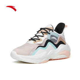 安踏MIX休闲鞋女鞋冬季运动跑鞋子综训鞋老爹鞋122218812