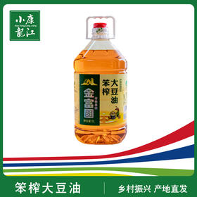 金富圆笨榨大豆油5L/桶