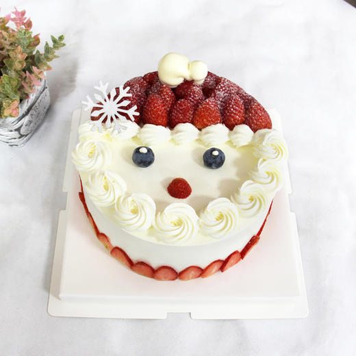 【水果蛋糕】莓笑颜开（三层水果夹心）（自提返红包） 商品图0