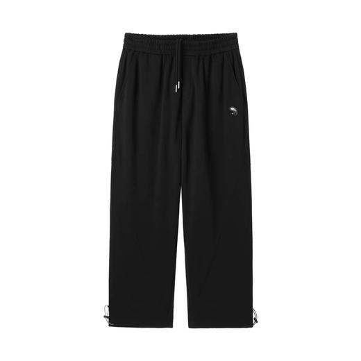 太平鸟男装 黑色休闲裤男宽松纯色裤子潮B2GHB4293 商品图0