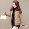 QYM-YJY-21MT68-L新款时尚优雅气质翻领长袖短款保暖羽绒服外套 商品缩略图2