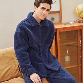 3楼 美标男士双面舒棉绒家居服55138