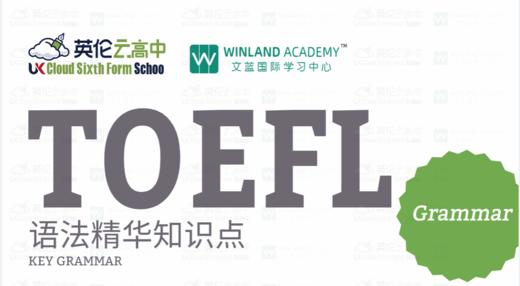 托福核心词汇/语法精华知识点 商品图1