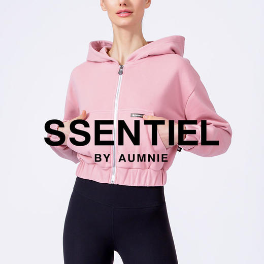 【AUMNIE】短款拉链连帽夹克 ZIP UP CROPPED HOODIE 商品图2