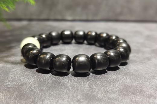 【御珠宫坊】和田玉黑青手串 商品图3