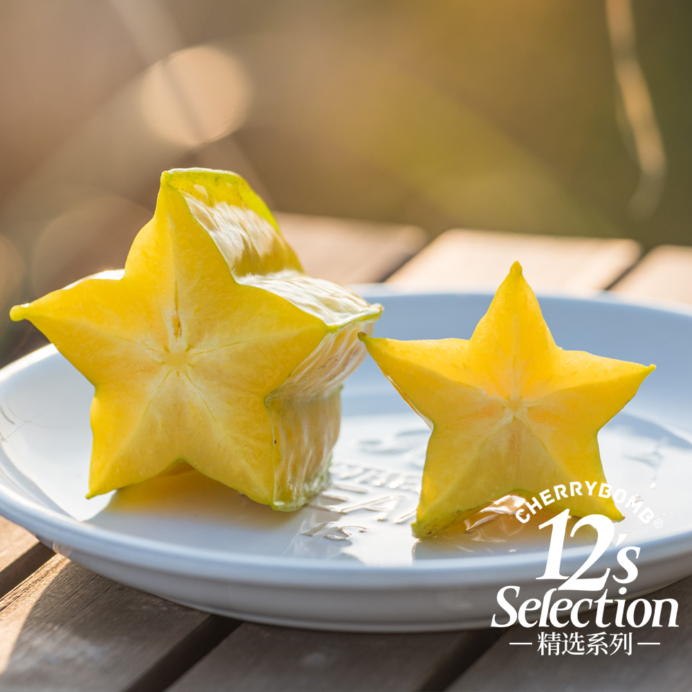 清香多汁淡甜 软枝杨桃4.5-5斤装 京东快递