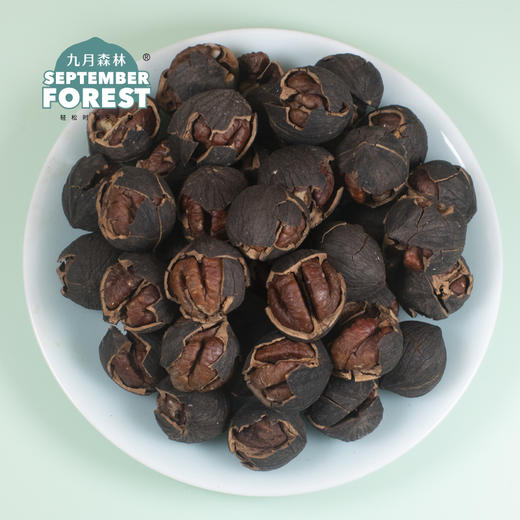 九月森林水煮山核桃460g罐装辣香味特好剥坚果大果仁新货 商品图0