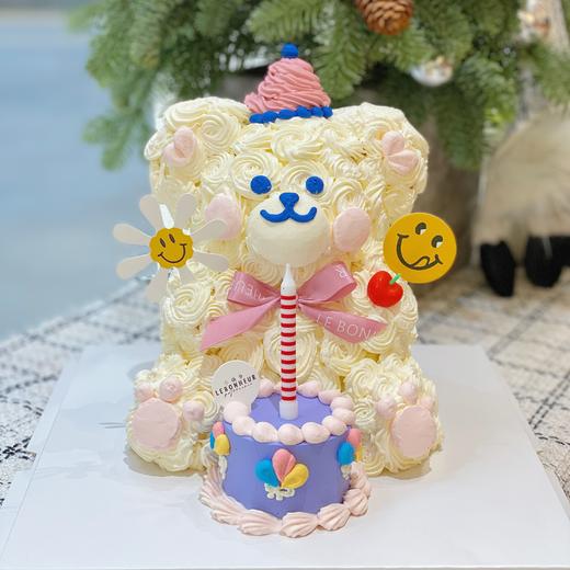 立体小熊 · 奶油蛋糕（送货仅支持打车） 商品图0