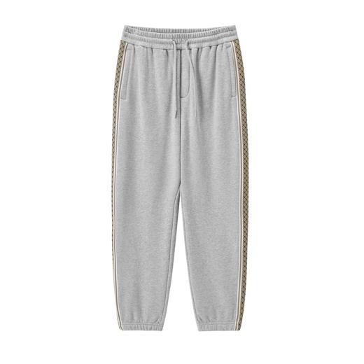 太平鸟男装 冬季灰色休闲裤时尚束脚卫裤潮B1GHB4250 商品图0