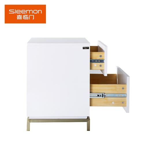 床头柜FT1511\55*42*58\白 商品图3