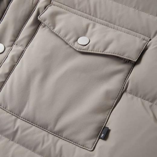 太平鸟男装 冬季羽绒服2021轻薄夹克外套BYACB4204 商品图3