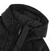 太平鸟男装 休闲黑色连帽CORDURA羽绒服男BYACB4G01 商品缩略图2