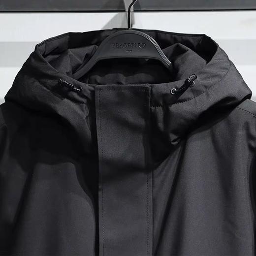 太平鸟2021新款男装冬休闲时尚潮流羽绒服BYACB4506 商品图2