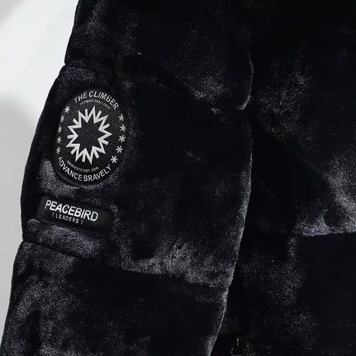 太平鸟男2021冬装新款时尚宽松羽绒服BYACB4514 商品图3
