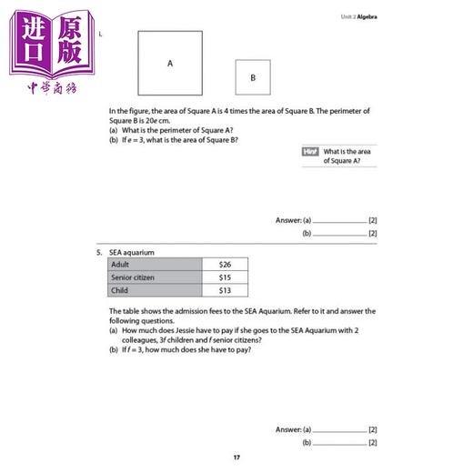 【中商原版】新加坡教辅【提分宝典】小学六年级数学综合复习备考练习册 Primary 6 Mastering Maths 家庭自学教材 商品图3