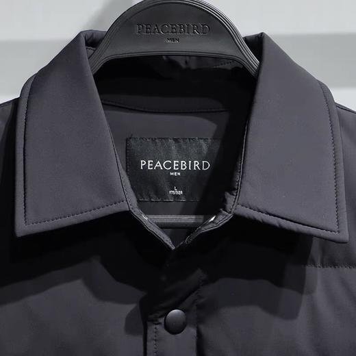 太平鸟男装2021冬正品新款翻领保暖羽绒服外套BYACB4205 商品图1