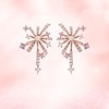 千叶珠宝 心光 | 烟花S 18K金钻石、蓝宝石耳饰/耳钉/耳吊（粉色蓝宝石）39900025001 商品缩略图1