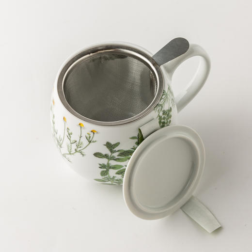 德国原产Könitz陶瓷杯茶杯水杯 茶伴系列绿草420ml 商品图1